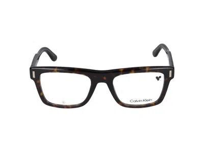 Calvin Klein Eyeglasses In Brown