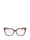 Calvin Klein Eyeglasses In Burgundy