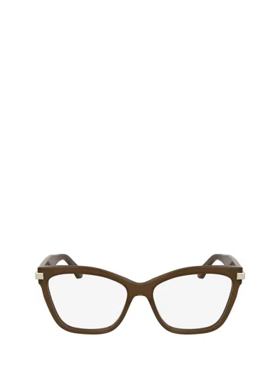 Calvin Klein Eyeglasses In Brown