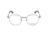 Calvin Klein Round Frame Glasses In Metallic