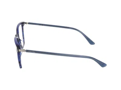 Calvin Klein Eyeglasses In Blue Horn