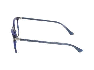 Calvin Klein Eyeglasses In Blue Horn