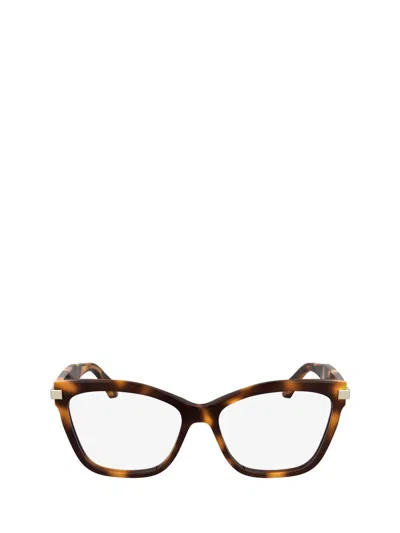 Calvin Klein Eyeglasses In Brown