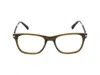 Calvin Klein Eyeglasses In Crystal Brown