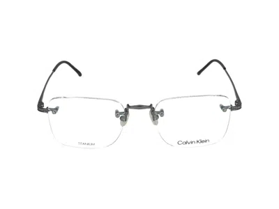 Calvin Klein Eyeglasses In Dark Gun