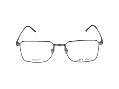 Calvin Klein Eyeglasses In Light Gunmetal