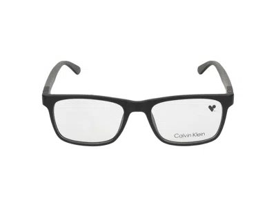 Calvin Klein Eyeglasses In Matte Black