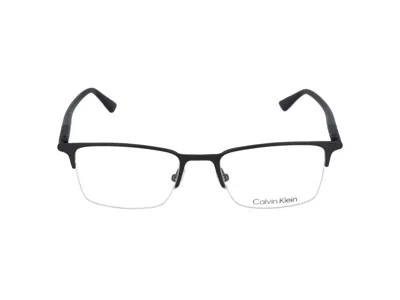 Calvin Klein Eyeglasses In Matte Black