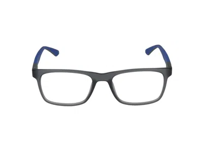 Calvin Klein Eyeglasses In Matte Crystal Grey