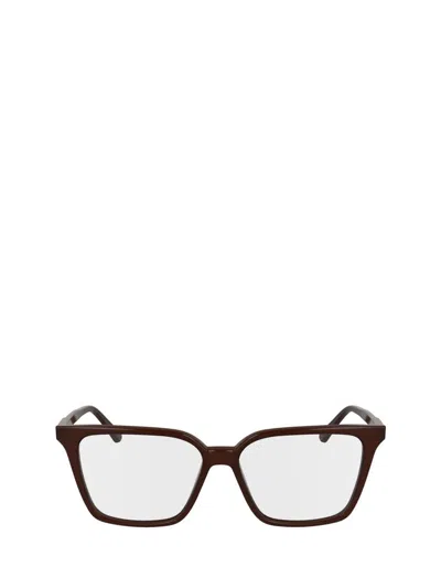 Calvin Klein Eyeglasses In Burgundy