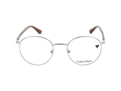 Calvin Klein Eyeglasses In Silver