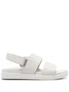 Calvin Klein Eyel Sandals In Grey