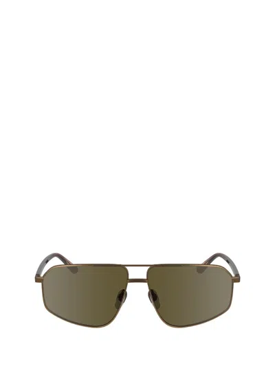 Calvin Klein Eyewear In Matte Amber Gold