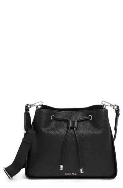 Calvin Klein Fay Crossbody Bag In Black