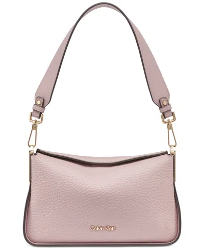 Calvin Klein Fay Demi Shoulder With Magnetic Top Closure