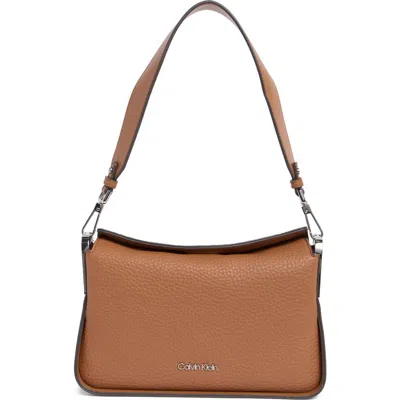 Calvin Klein Fay Shoulder Bag In Black