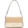 Calvin Klein Fay Whipstich Canvas Shoulder Bag