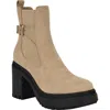 Calvin Klein Fayth Boot In Natural Suede
