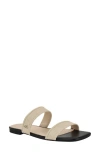 Calvin Klein Felisa Two-strap Sandal In Natural