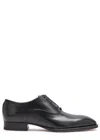 Calvin Klein Felix Leather Oxford Boots In Black