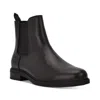 Calvin Klein Fenwick Mens Leather Ankle Chelsea Boots In Black
