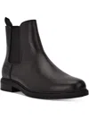 Calvin Klein Fenwick Mens Leather Ankle Chelsea Boots In Black