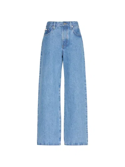 Calvin Klein Five-pocket Jeans In Blue