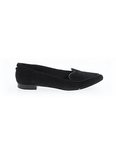 Pre-owned Calvin Klein Flats In Black