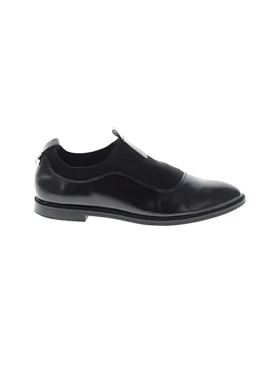 Pre-owned Calvin Klein Flats In Black