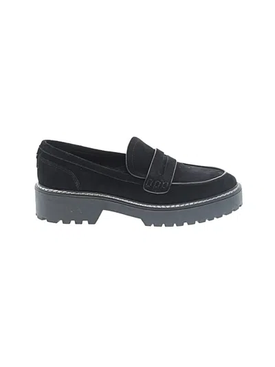 Pre-owned Calvin Klein Flats In Black
