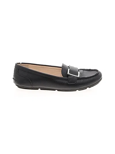 Pre-owned Calvin Klein Flats In Black