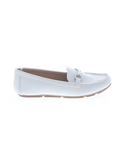 Pre-owned Calvin Klein Flats In White
