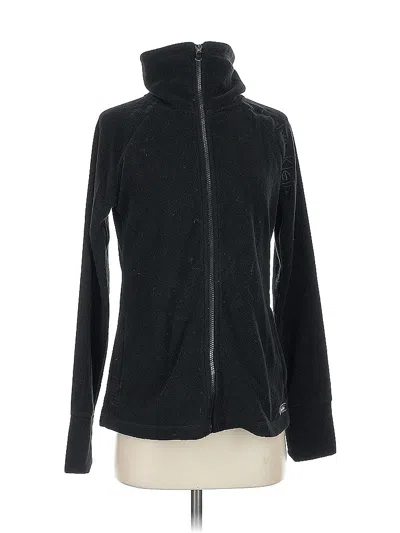 Pre-owned Calvin Klein Fleece Jacket In Black
