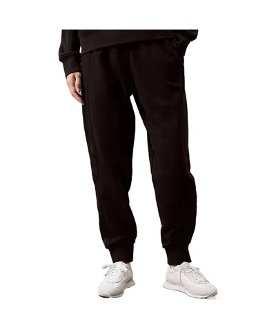 Calvin Klein Fleece Joggers In Black