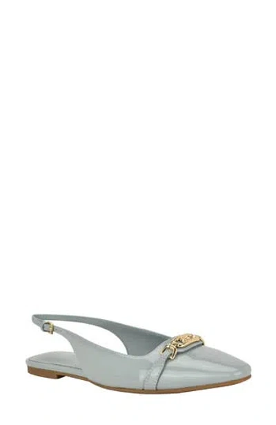 Calvin Klein Flenea Slingback Flat In Blue