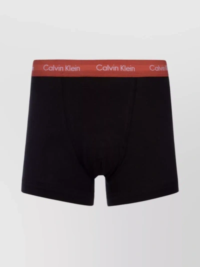 Calvin Klein Flex Waistband Underwear For Comfort In Black