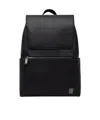 Calvin Klein Foldover-top Backpack In Black