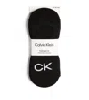 Calvin Klein Footie High Cut Socks In Grey