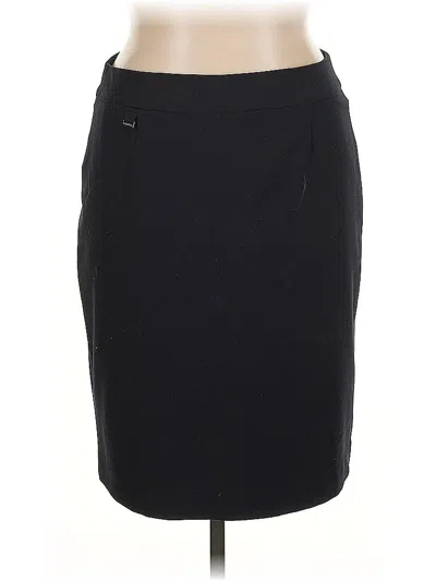 Pre-owned Calvin Klein Formal Skirt In Black