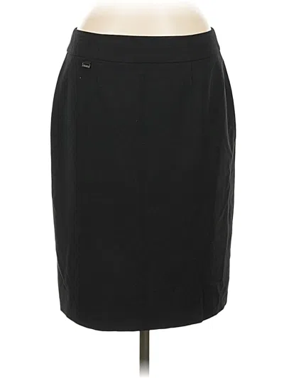 Pre-owned Calvin Klein Formal Skirt In Black