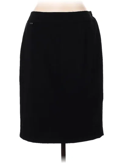 Pre-owned Calvin Klein Formal Skirt In Black