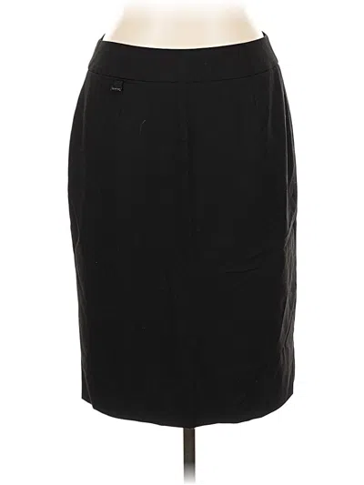 Pre-owned Calvin Klein Formal Skirt In Black