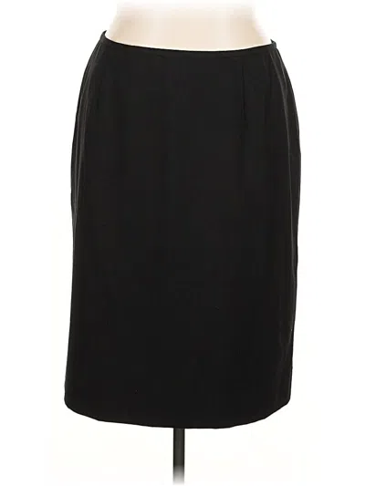 Pre-owned Calvin Klein Formal Skirt In Black