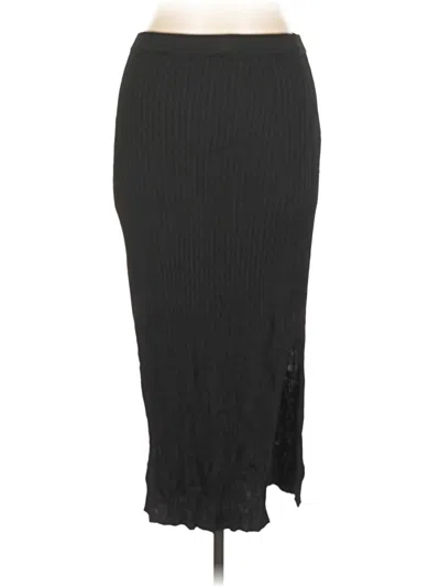 Pre-owned Calvin Klein Formal Skirt In Black