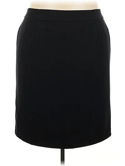 Pre-owned Calvin Klein Formal Skirt In Black