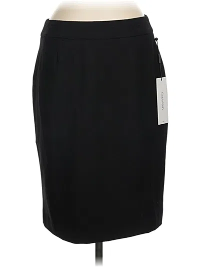 Calvin Klein Formal Skirt In Black