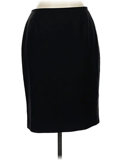 Pre-owned Calvin Klein Formal Skirt In Black