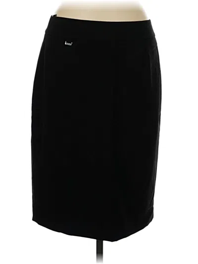 Pre-owned Calvin Klein Formal Skirt In Black