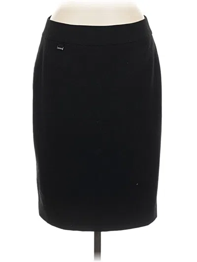 Pre-owned Calvin Klein Formal Skirt In Black