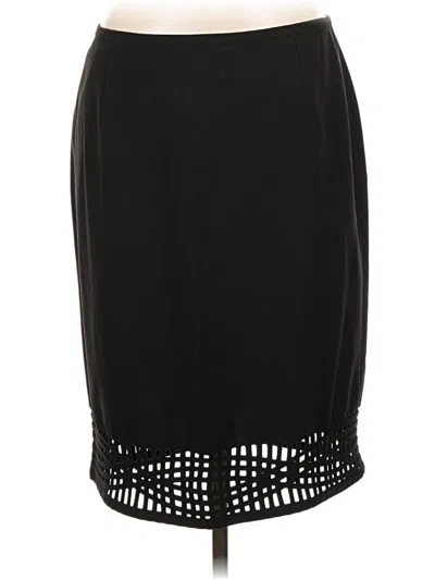 Pre-owned Calvin Klein Formal Skirt In Black
